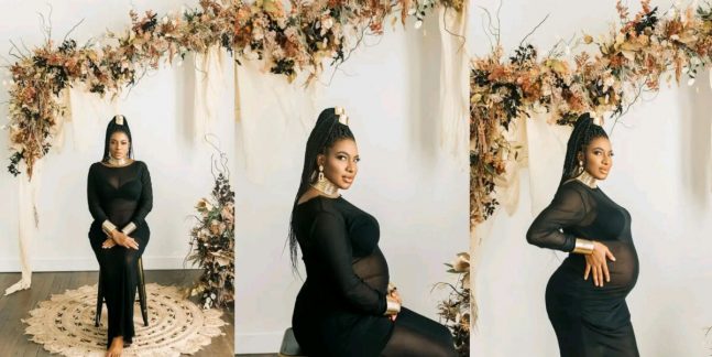 Chika Ike shares stunning pregnancy photos