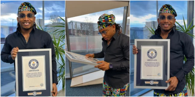 Guinness record: Nigerian fashion designer  made history of longest sewing marathon