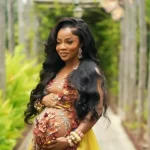 Toke Makinwa welcomes first child