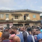 Woman delivers baby on Lagos roadside