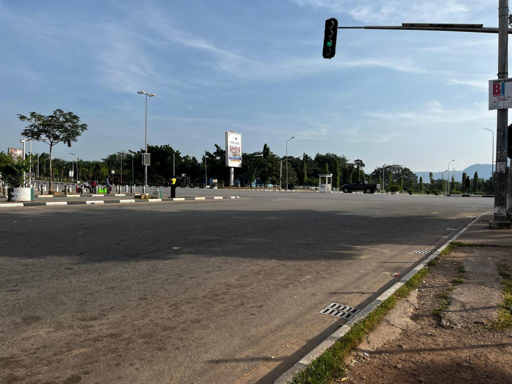 Security lockdown cripples Abuja as protest over Nnamdi Kanu grounds traffic